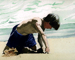 Boy in the Sand