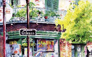 Orleans Street , New Orleans