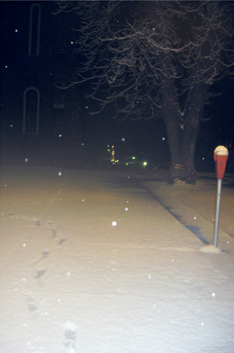1-night snow