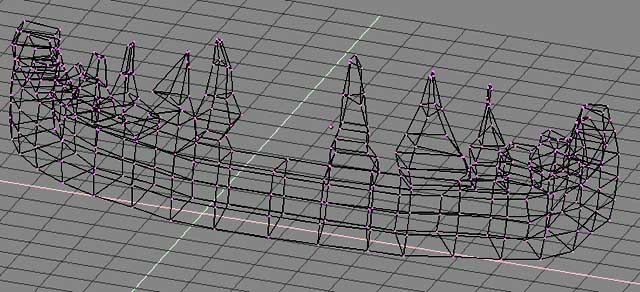 lower teeth mesh