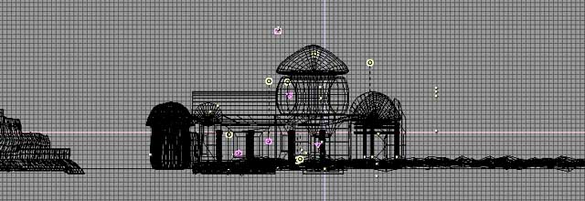 Partitions House mesh front